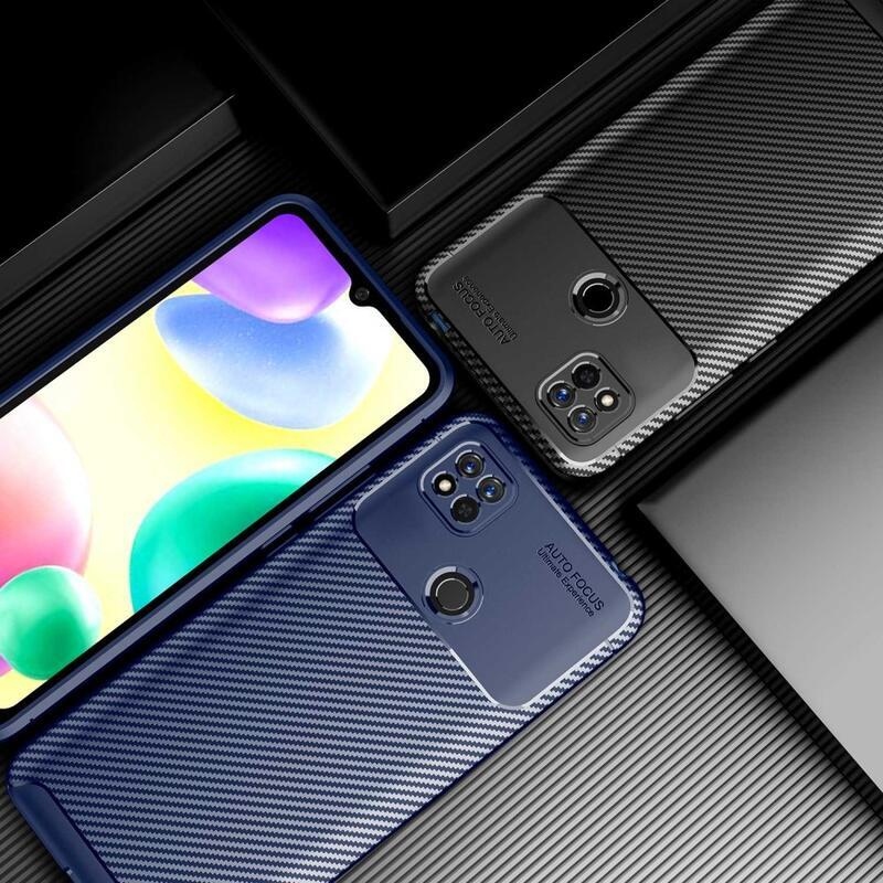 Fiber odolný gelový obal na Xiaomi Redmi 10A - modrý