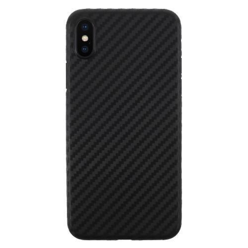 Fiber plastový obal na iPhone X - černý
