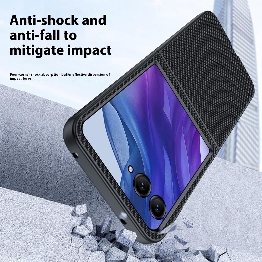 Fibers plastový kryt na mobil Motorola Razr 60 Ultra 5G - černý