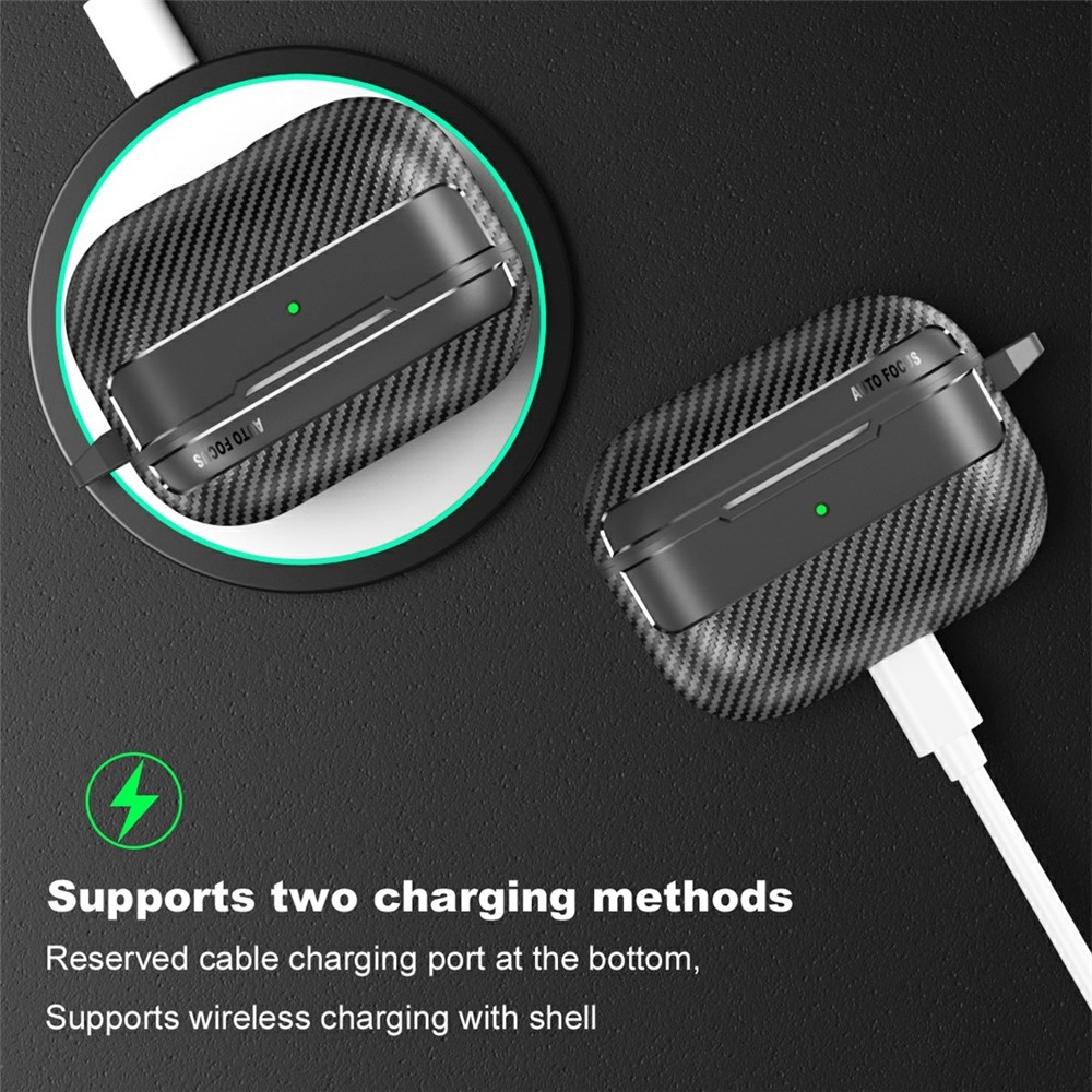 Fibery gelový obal na Apple AirPods Pro 3 - černý