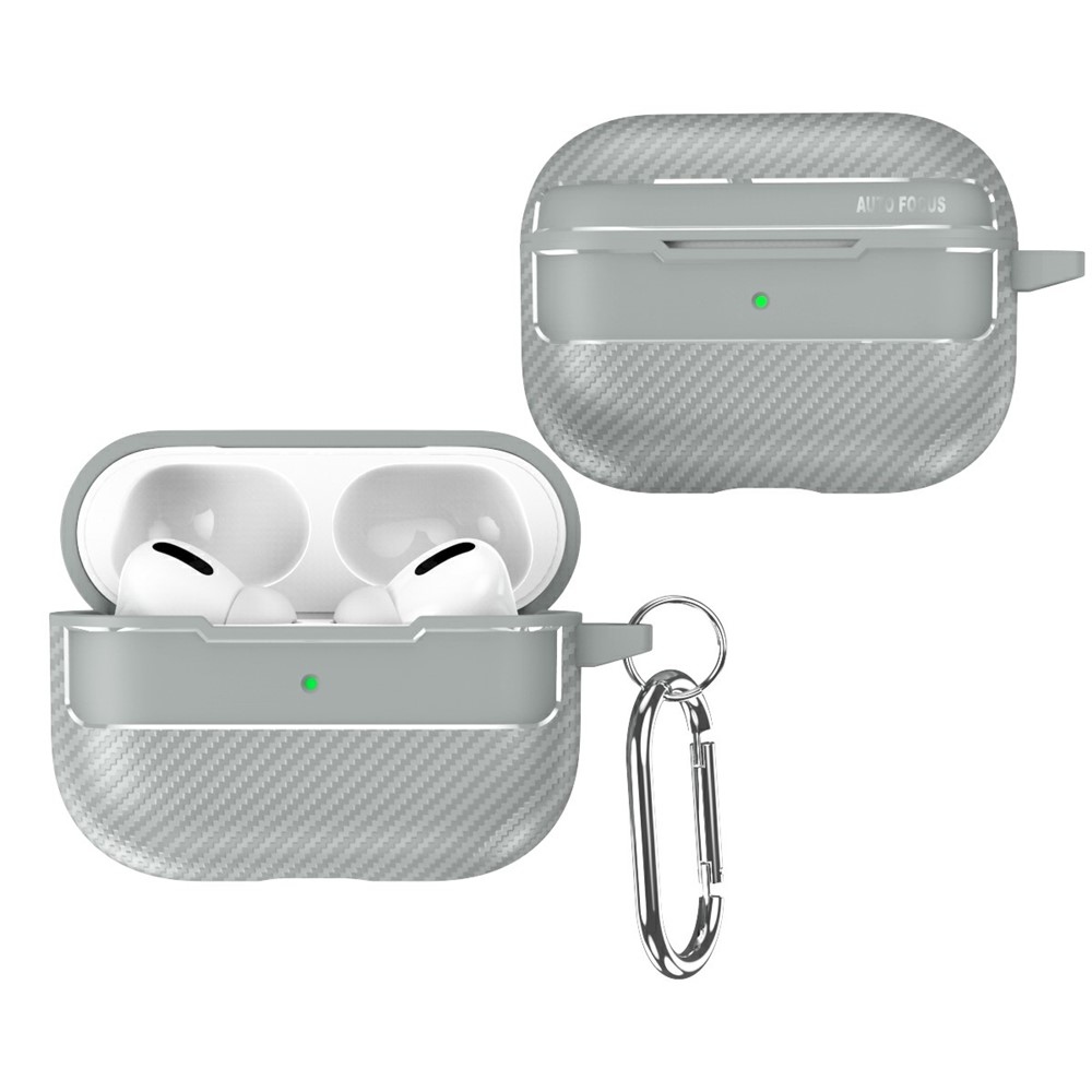 Fibery gelový obal na Apple AirPods Pro 3 - šedý