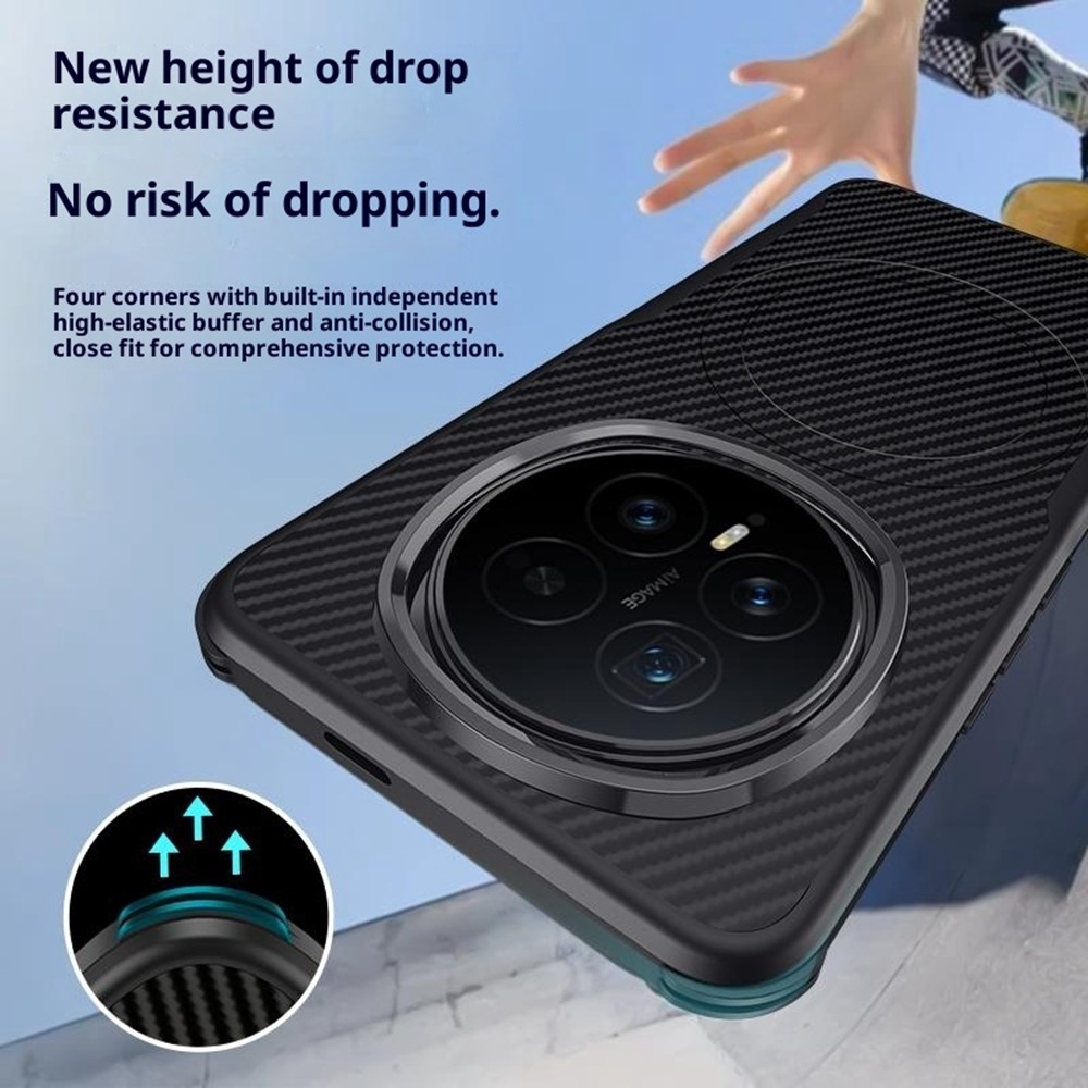 Fibery odolný kryt s MagSafe na Honor Magic 8 Pro 5G - černý