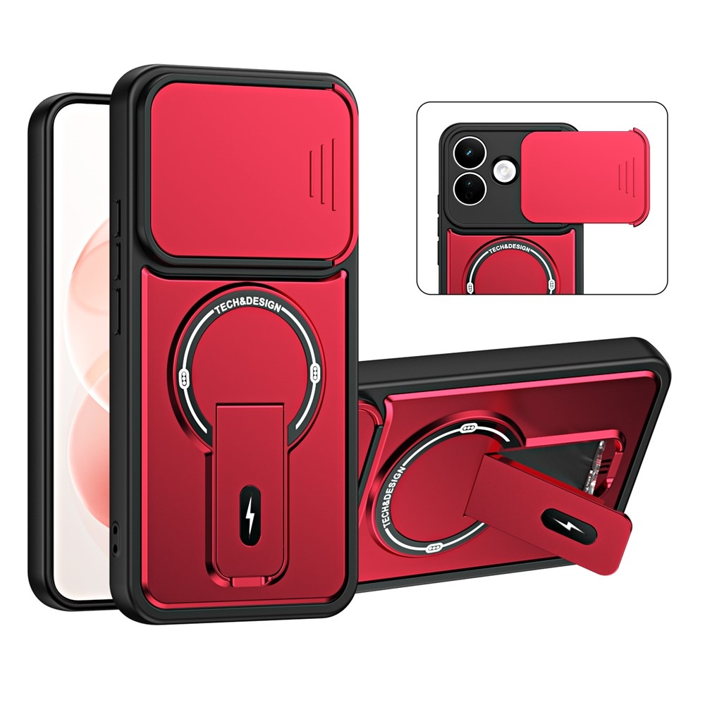 Finish odolný kryt s MagSafe na mobil Xiaomi Redmi Note 17 4G/5G - červený