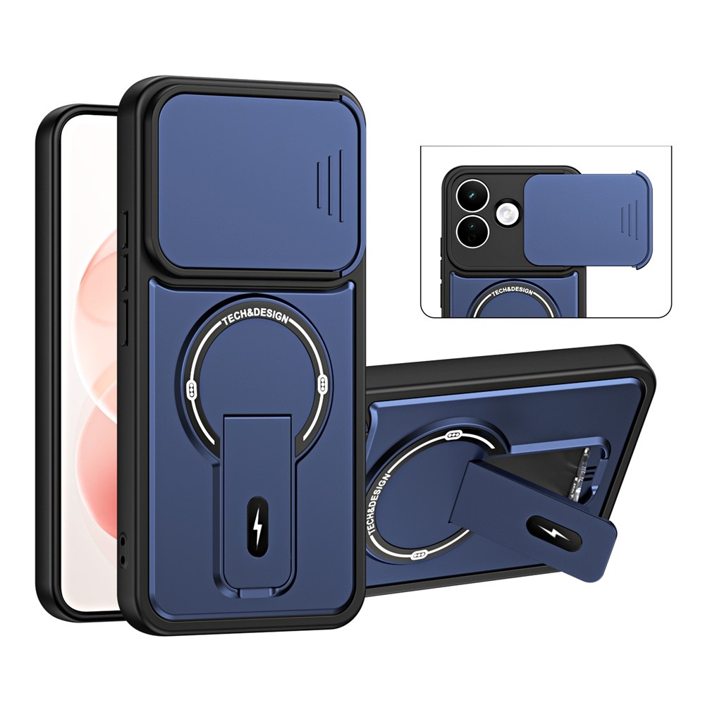 Finish odolný kryt s MagSafe na mobil Xiaomi Redmi Note 17 4G/5G - modrý