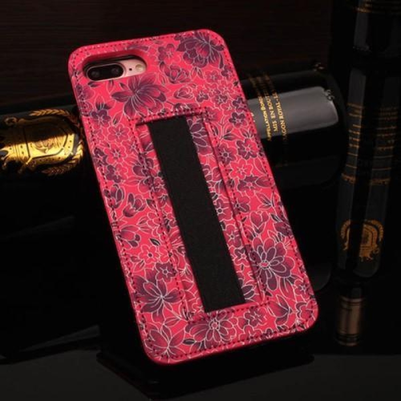 Fiore gelový obal na iPhone 8 Plus a iPhone 7 Plus - červený