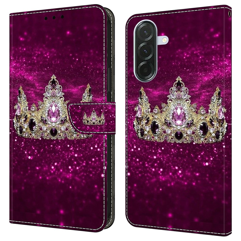 Firmly knížkové pouzdro na Samsung Galaxy A37 5G - diamantová koruna