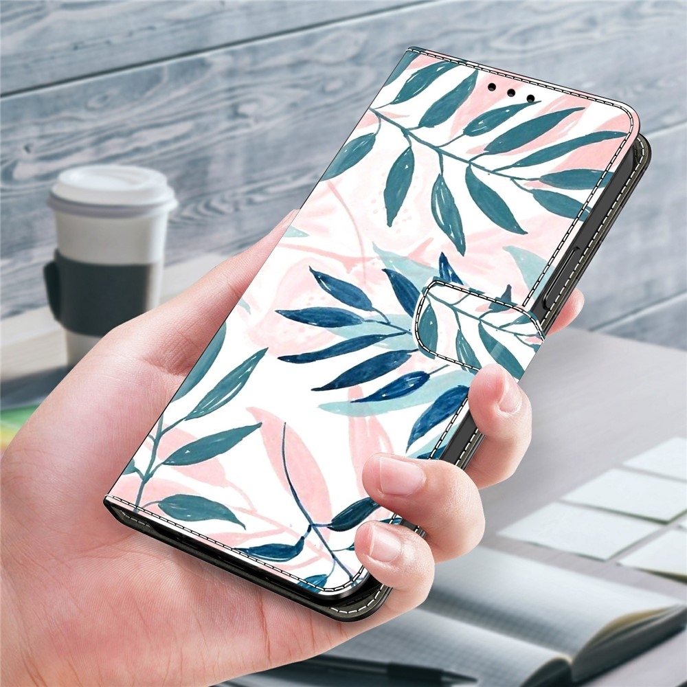 Firmly knížkové pouzdro na Samsung Galaxy A37 5G - kreslené květy