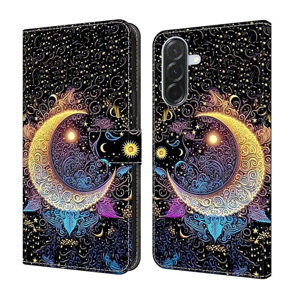 Firmly knížkové pouzdro na Samsung Galaxy A57 5G - měsíc