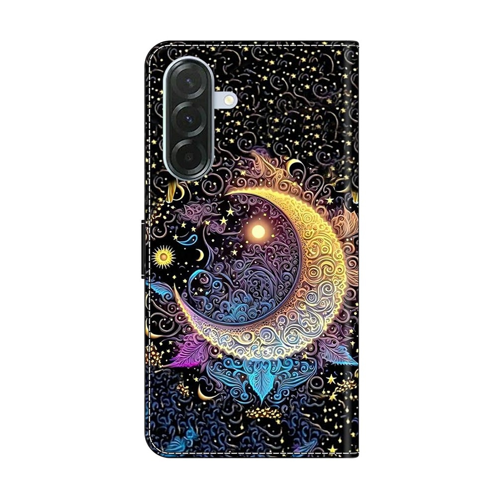 Firmly knížkové pouzdro na Samsung Galaxy A57 5G - měsíc