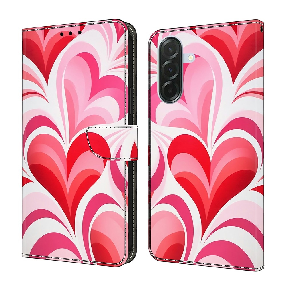 Firmly knížkové pouzdro na Samsung Galaxy A57 5G - srdce