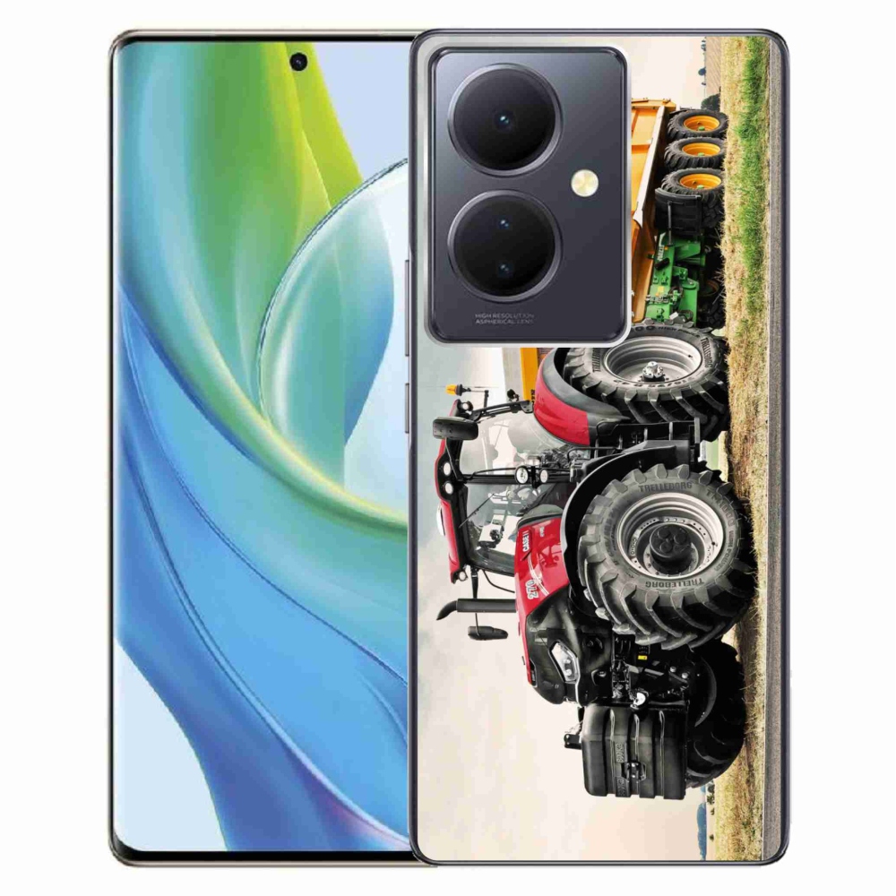 Gelový kryt mmCase na Vivo V29 Lite 5G - traktor 3