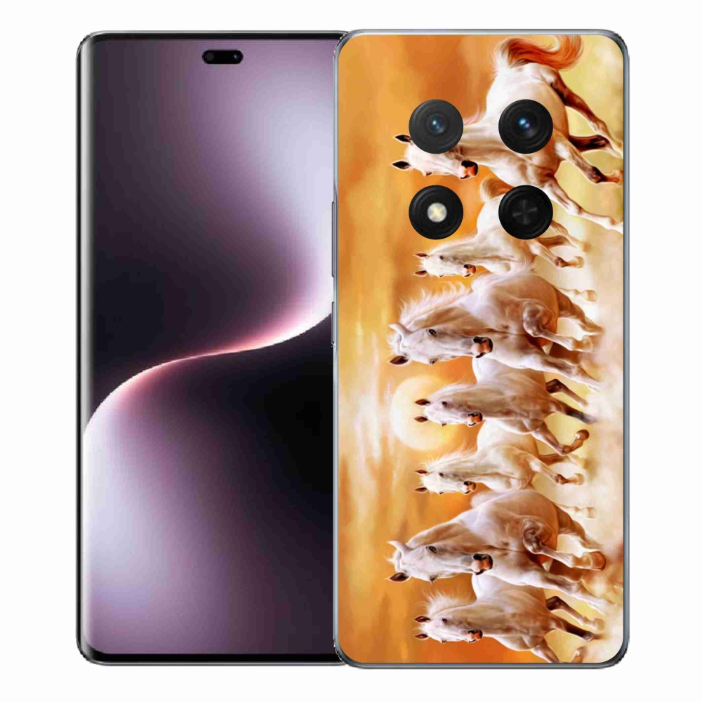Gelový kryt mmCase na Honor Magic 7 Lite 5G - koně 2