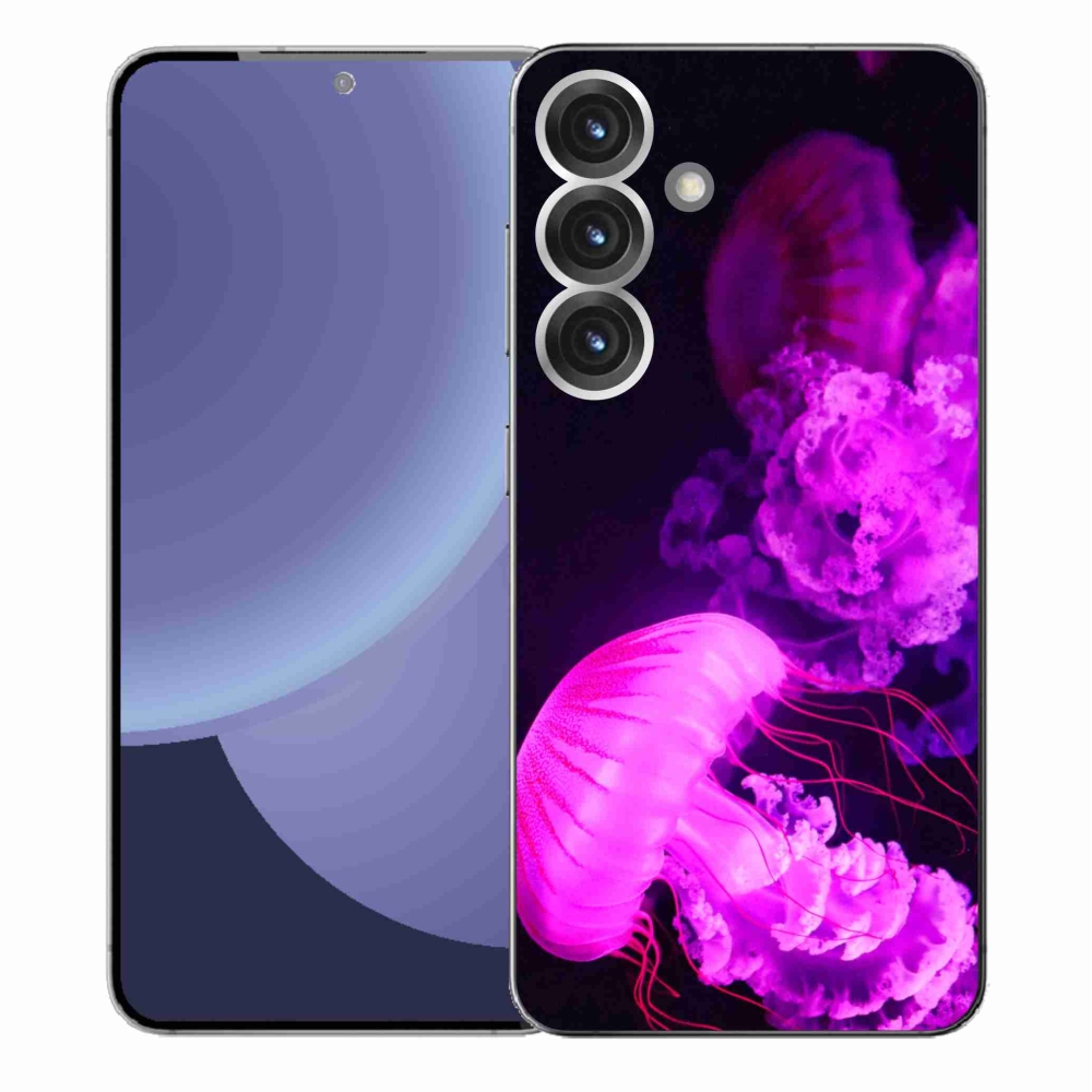 Gelový kryt mmCase na Samsung Galaxy S25+ - medúza 1