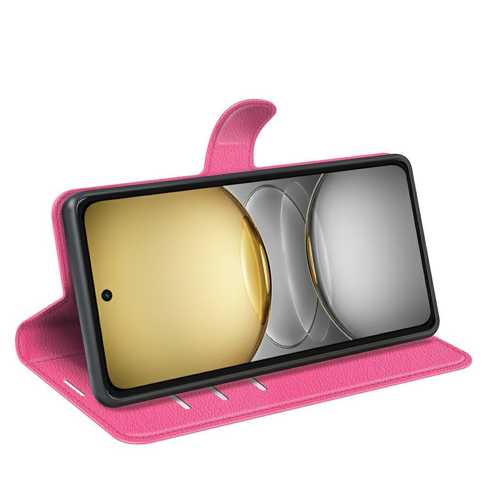 Litchi knížkové pouzdro na Realme C75 - rose