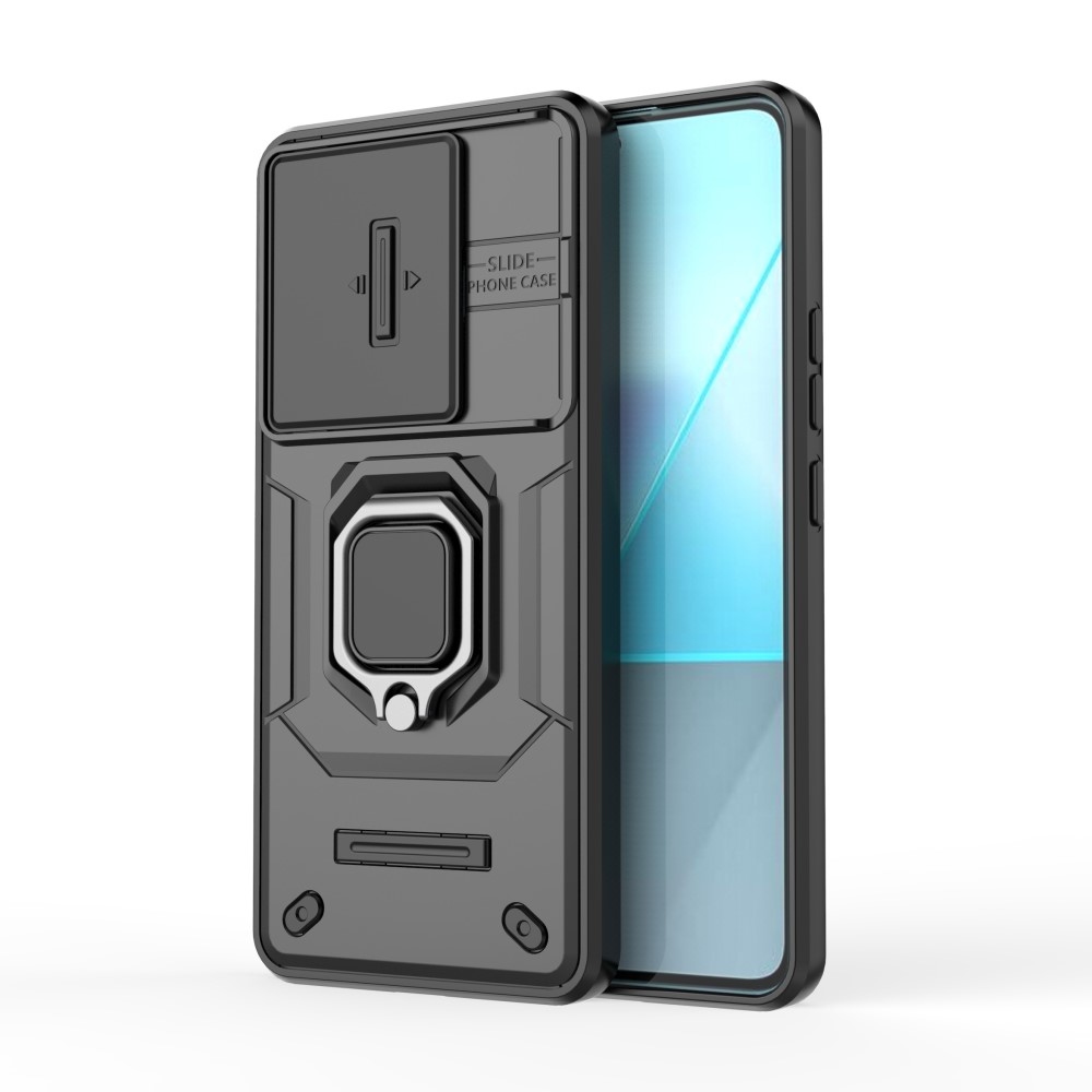 Lens odolný hybridní kryt na Xiaomi Redmi Note 13 Pro 5G/Poco X6 5G - černý