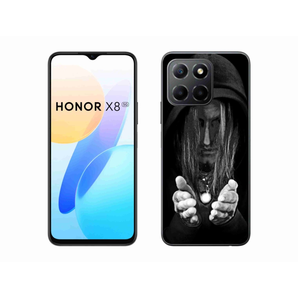Gelový kryt mmCase na Honor X8 5G - tajemná osoba