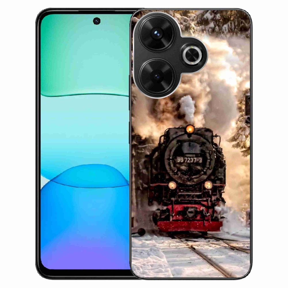 Gelový kryt mmCase na Xiaomi Redmi 13 4G/Poco M6 4G - vlak