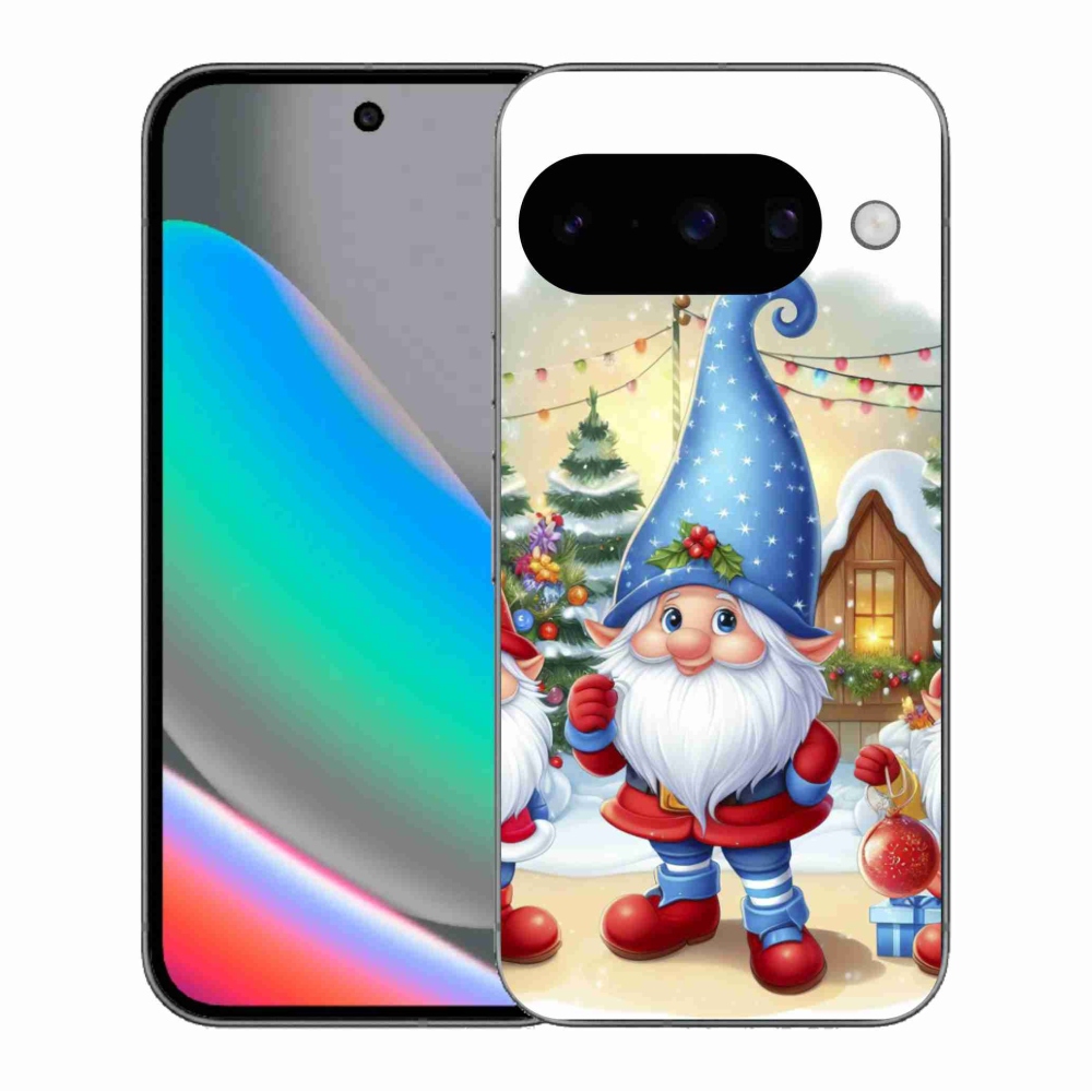 Gelový kryt mmCase na Google Pixel 10 - vánoční skřítci