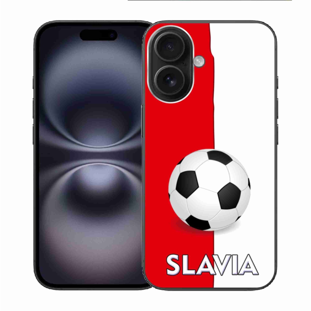 Gelový kryt mmCase na iPhone 16 - fotbal 2