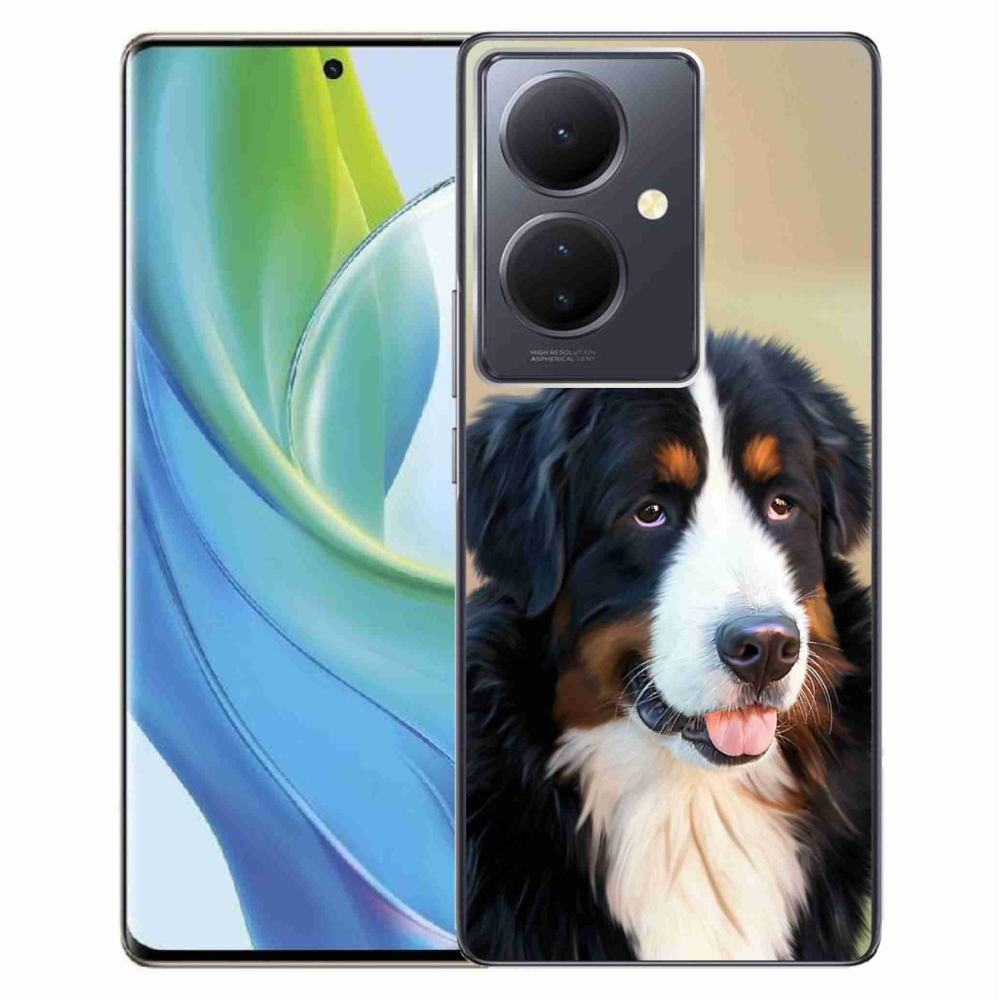 Gelový obal mmCase na Vivo V29 Lite 5G - bernský salašnický pes