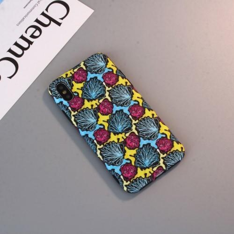 Flexi gelový obal na iPhone X - art