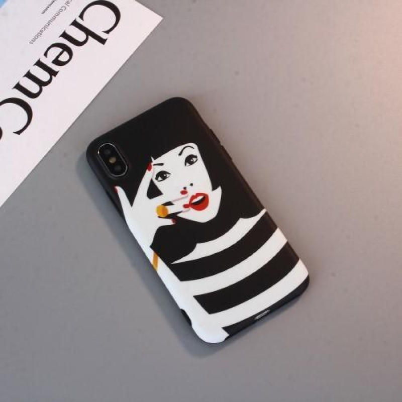 Flexi gelový obal na iPhone X - cool