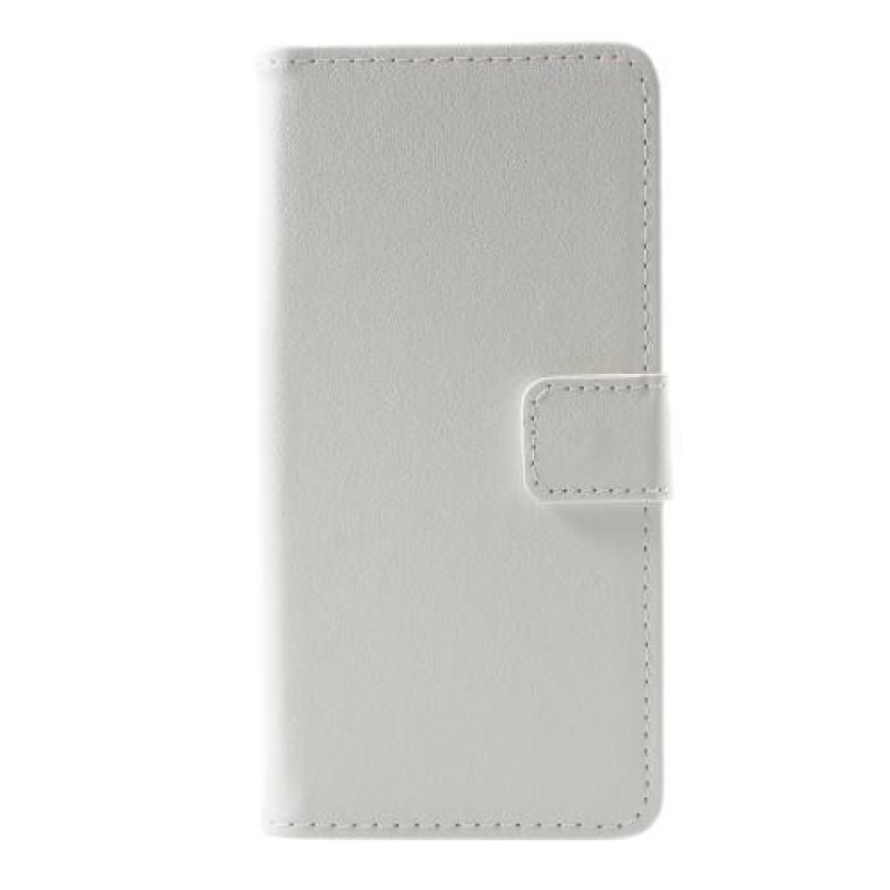 Flipp PU kožené peněženkové pouzdro na Samsung Galaxy J6 (2018) - bílé
