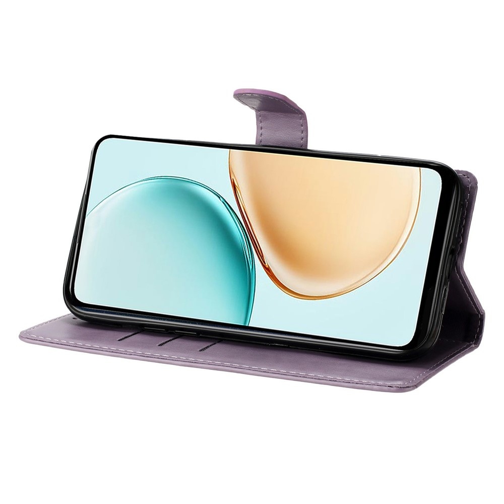 Floralis knížkové pouzdro na Xiaomi 17 - fialové