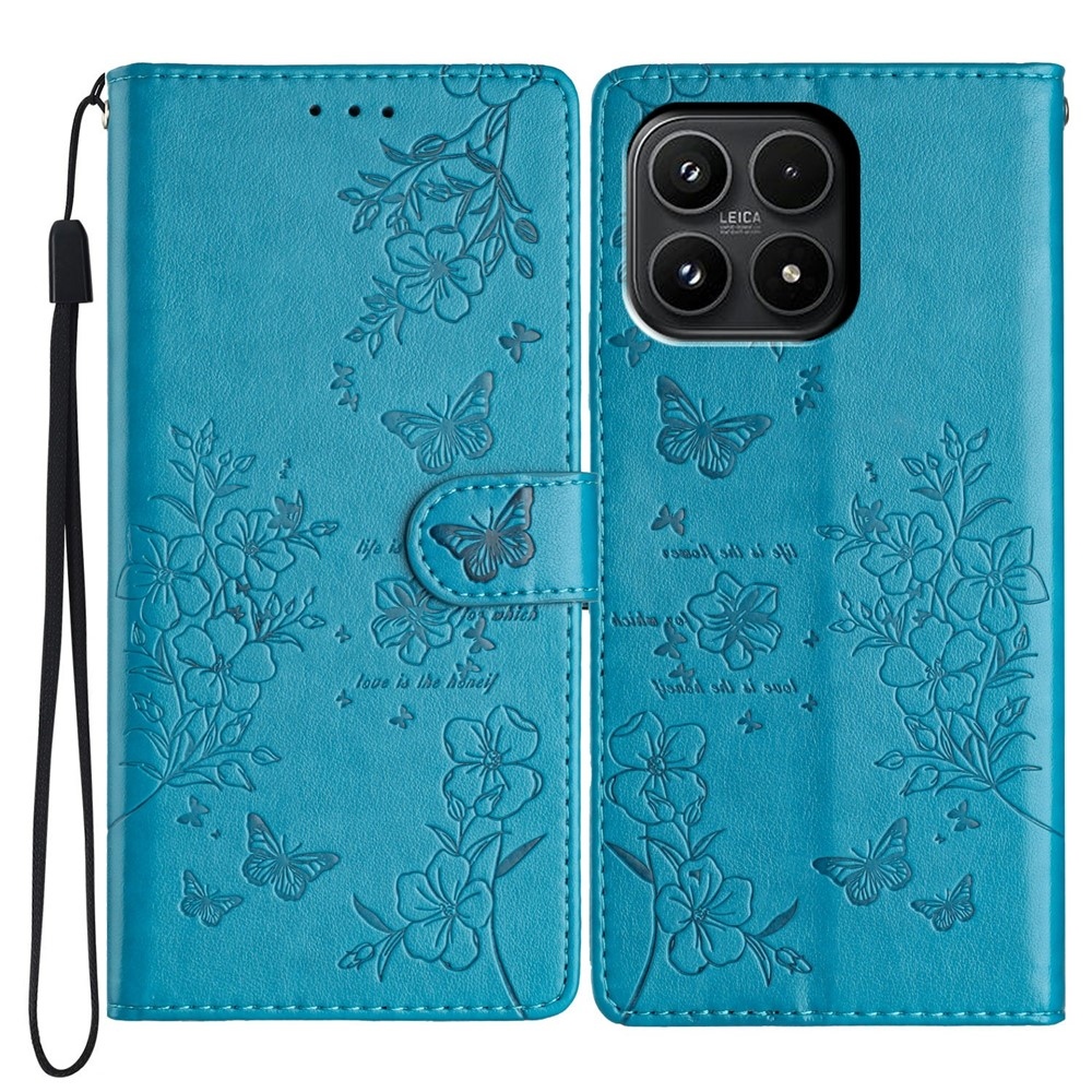 Floralis knížkové pouzdro na Xiaomi 17 - modré