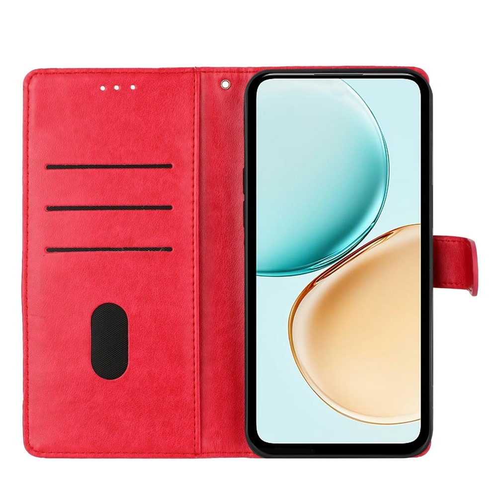 Floralis knížkové pouzdro na Xiaomi Redmi Note 15 Pro+ 5G - červené