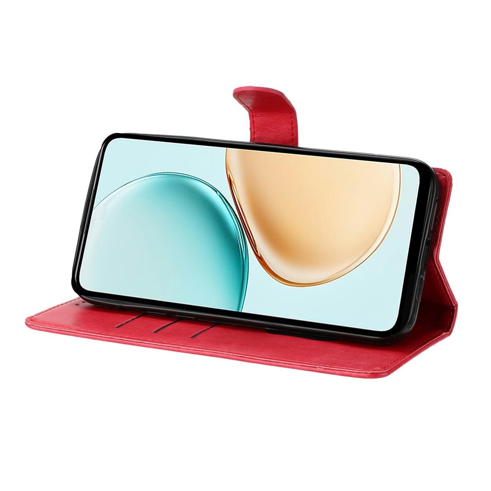 Floralis knížkové pouzdro na Xiaomi Redmi Note 15 Pro+ 5G - červené