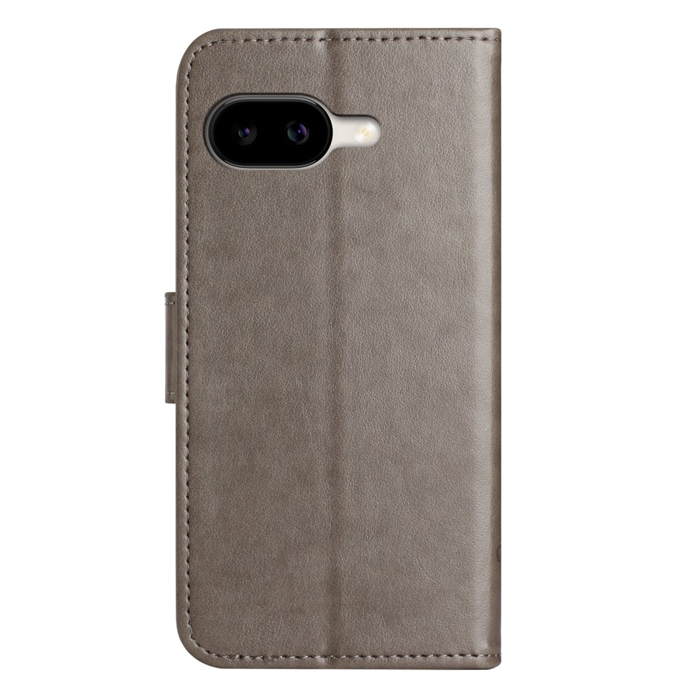 Flower knížkové pouzdro na Google Pixel 10a - šedé