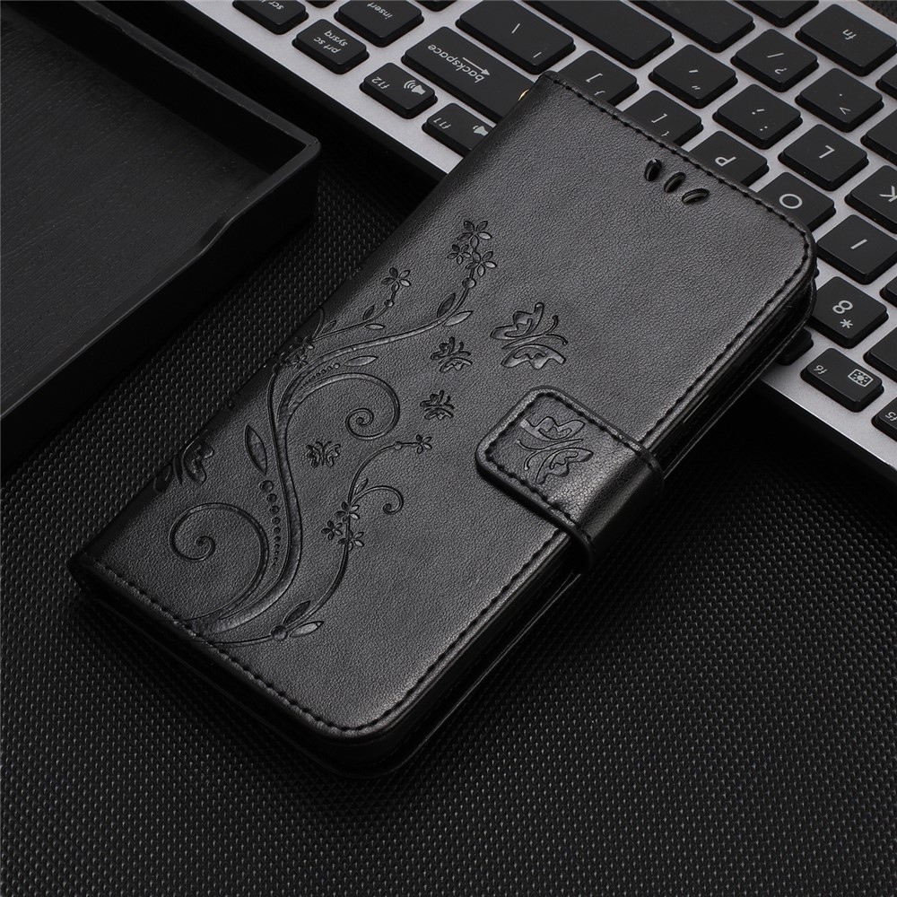 Flower knížkové pouzdro na mobil Xiaomi 17T - černé