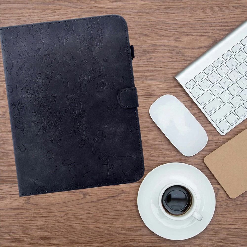 Flower zavírací pouzdro na tablet Samsung Galaxy Tab S12+ - černé