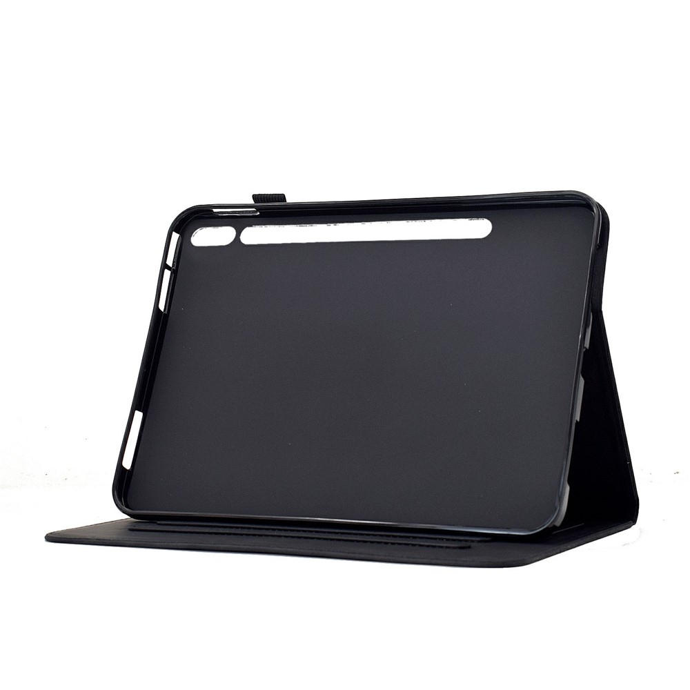 Flower zavírací pouzdro na tablet Samsung Galaxy Tab S12+ - černé