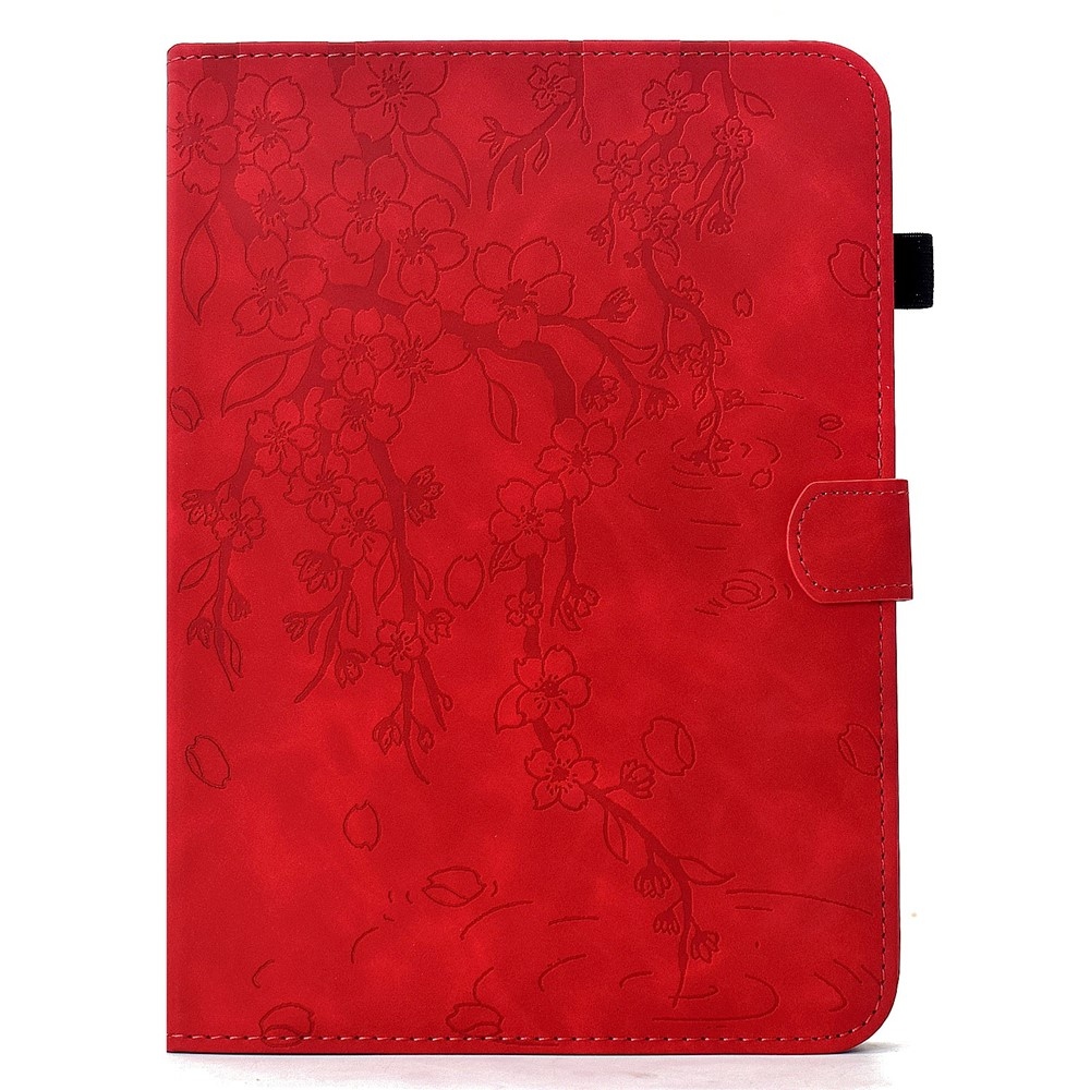 Flower zavírací pouzdro na tablet Samsung Galaxy Tab S12+ - červené