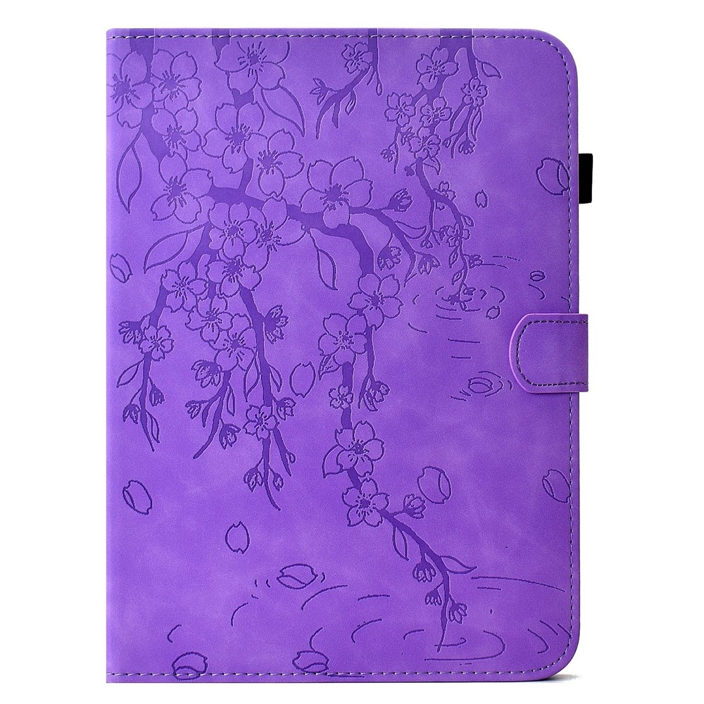 Flower zavírací pouzdro na tablet Samsung Galaxy Tab S12+ - fialové