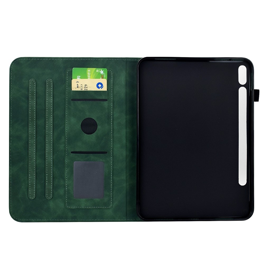 Flower zavírací pouzdro na tablet Samsung Galaxy Tab S12+ - zelené