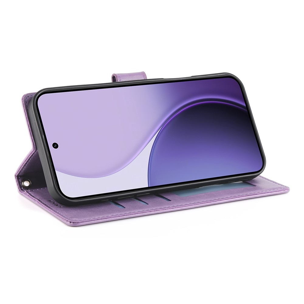 Flowers knížkové pouzdro na Google Pixel 10a - fialové