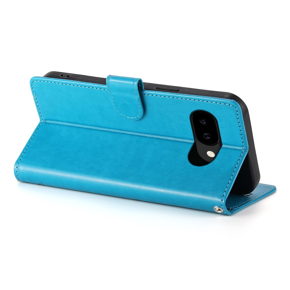 Flowers knížkové pouzdro na Google Pixel 10a - modré