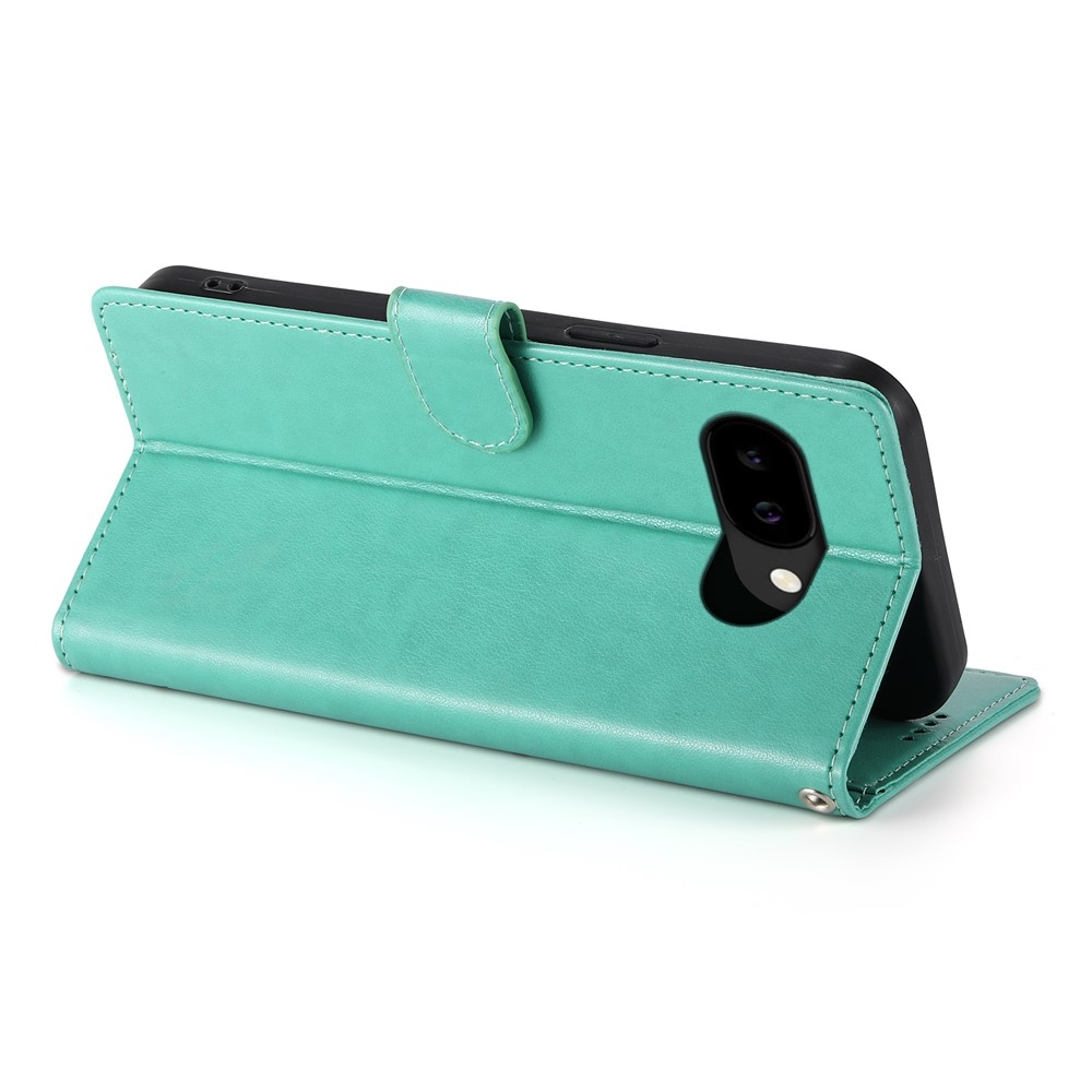 Flowers knížkové pouzdro na Google Pixel 10a - modrozelené