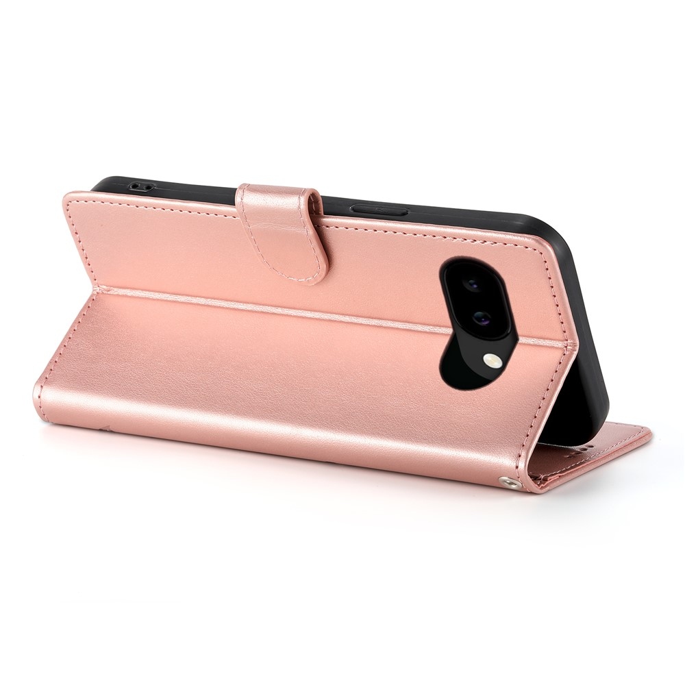 Flowers knížkové pouzdro na Google Pixel 10a - růžovozlaté