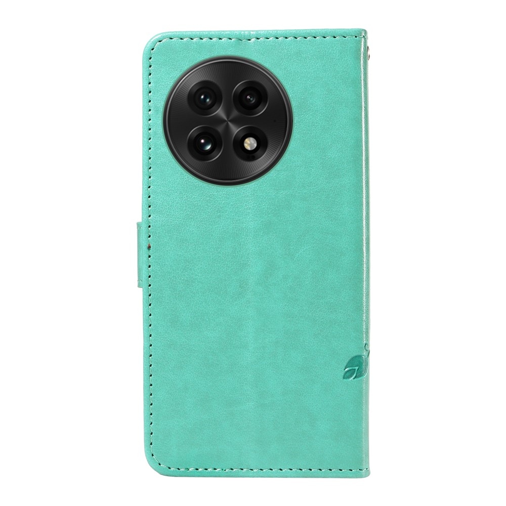 Flowers knížkové pouzdro na OnePlus 13 - modrozelené