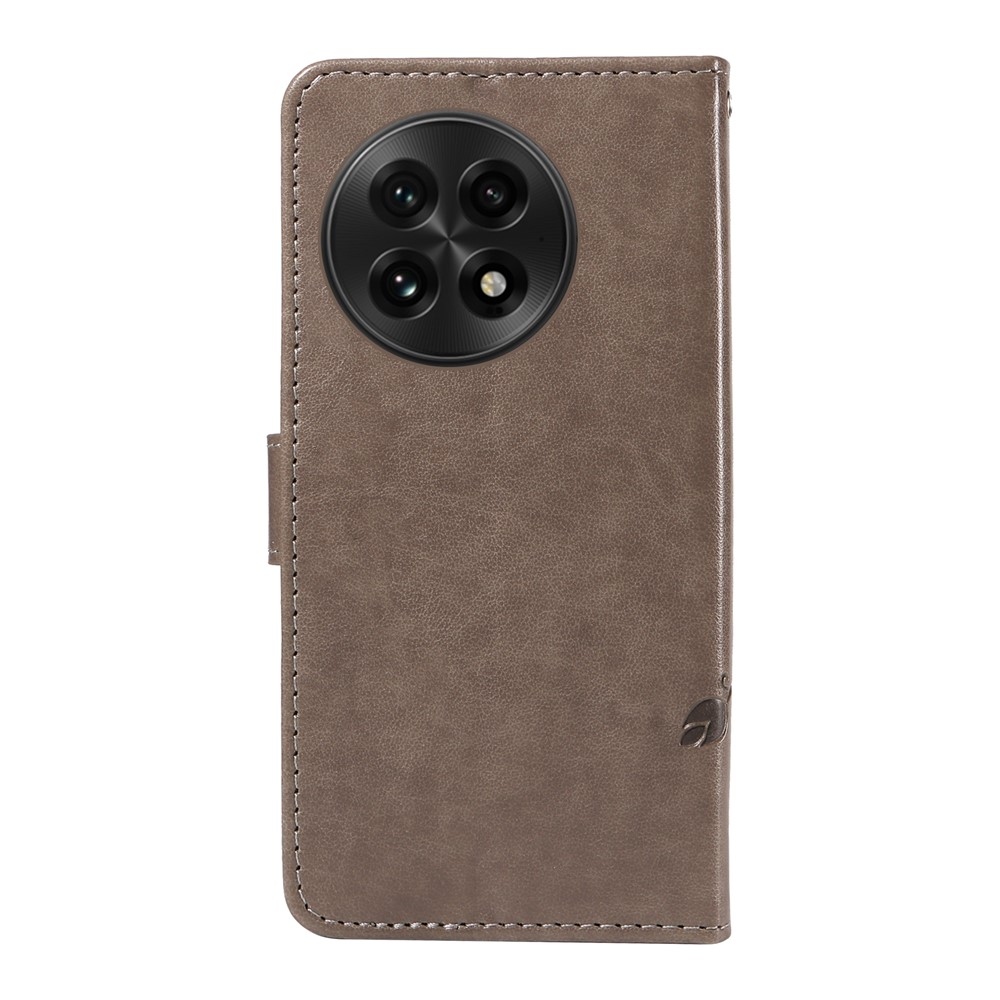 Flowers knížkové pouzdro na OnePlus 13 - šedé