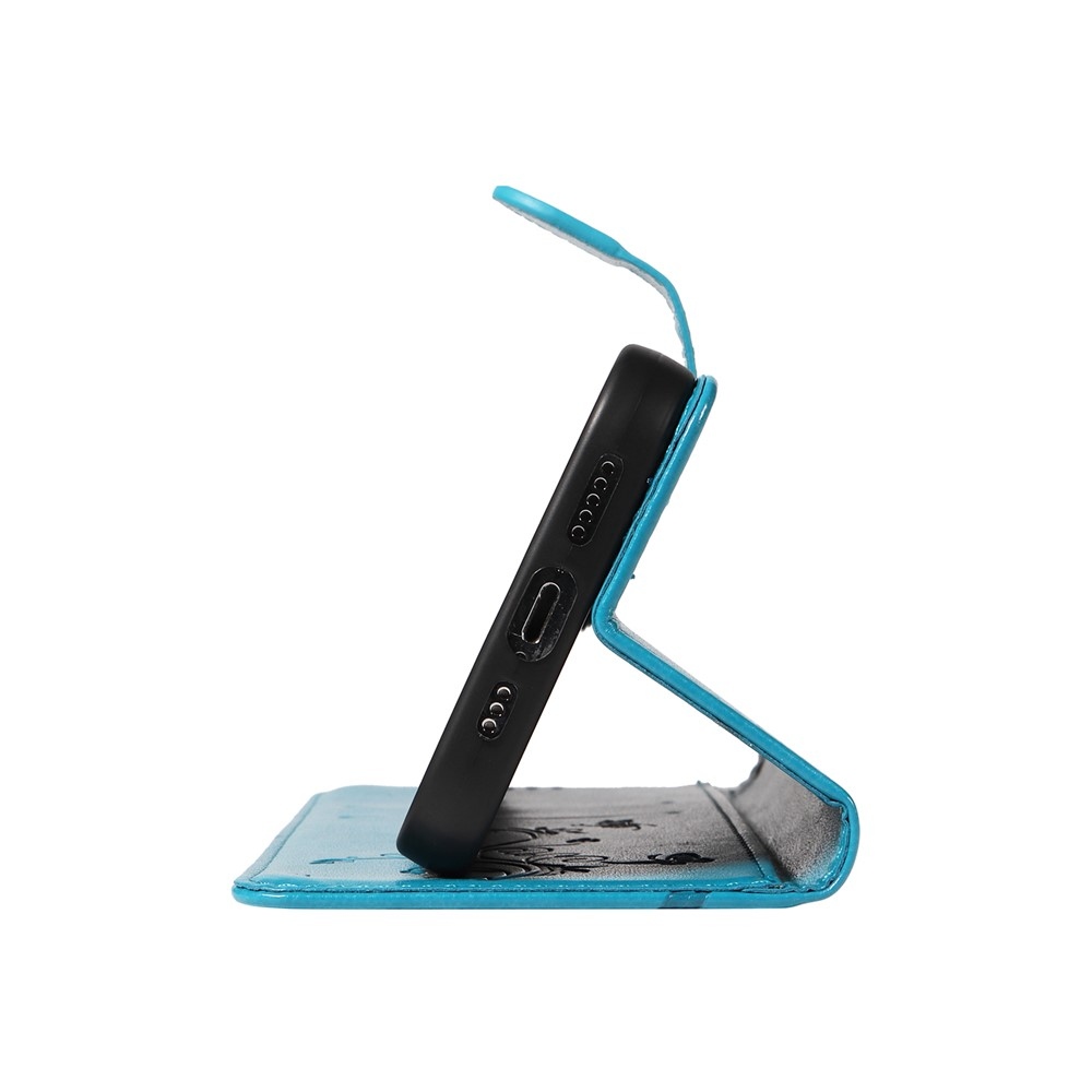 Flowers knížkové pouzdro na OnePlus 13R 5G - modré