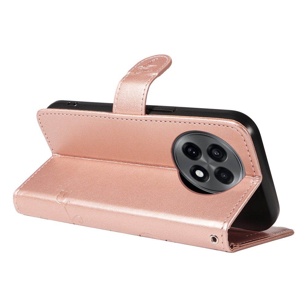 Flowers knížkové pouzdro na OnePlus 13R 5G - růžovozlaté