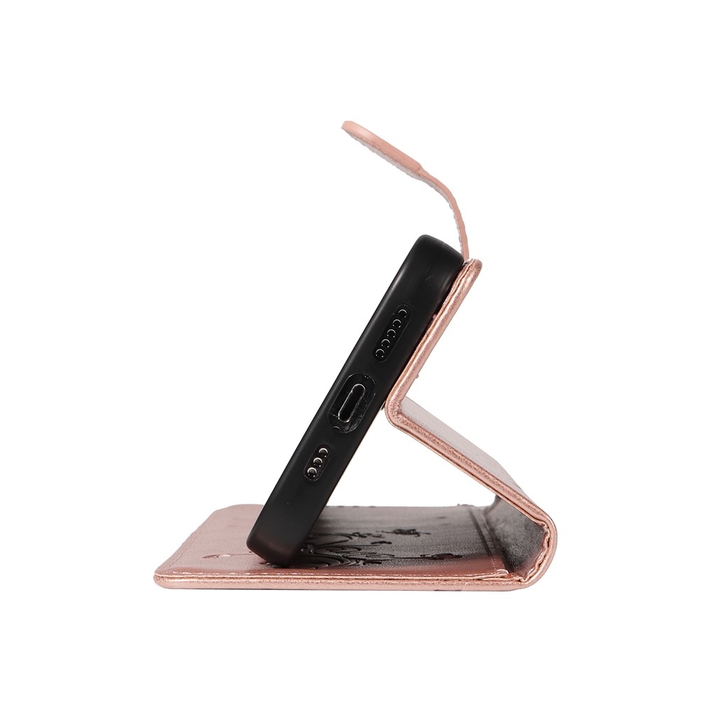 Flowers knížkové pouzdro na OnePlus 13R 5G - růžovozlaté