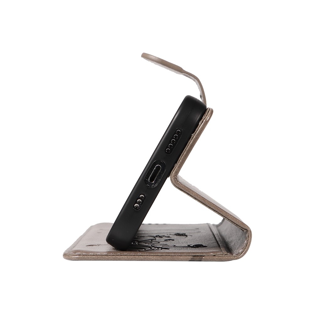 Flowers knížkové pouzdro na OnePlus 13R 5G - šedé