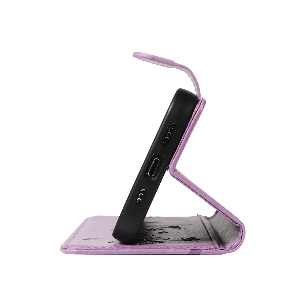 Flowers knížkové pouzdro na OnePlus 13R 5G - světlefialové