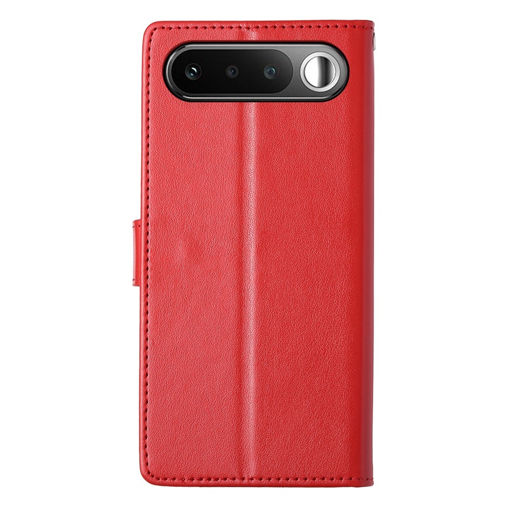 Flowers knížkové pouzdro na Realme 16 5G - červené
